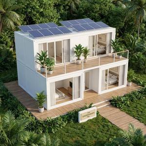 Casa Modular Prefabricada de Lujo Lista para Enviar, Moderna, Blanca, de 2 Niveles, Tipo Contenedor, Espacio de Vivienda Portátil con Vistas Panorámicas - Product Image 2