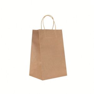 Bolsas de Regalo de Papel Kraft Premium para Tiendas de Ropa, Empaque para Comida para Llevar y Regalos Promocionales de Acción de Gracias - Product Image 3