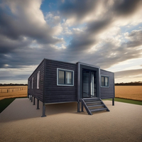 Maison de luxe Australie maison conteneur extensible Chine maisons préfabriquées petite maison mobile