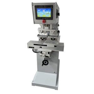 New Condition Semi-Automatic <b>Paper</b> <b>Label</b> <b>Printer</b> Two-Color Inkwell Pad for Automatic Motor Stationery Cups and Printing Tubes - Product Image 5