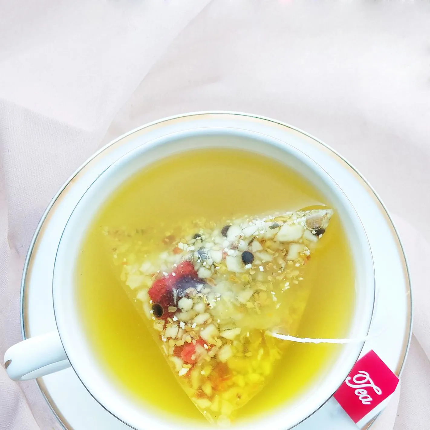 Private Label OEM Medicina Tradizionale Cinese Tè del Ginseng Secca Longan Bustina di Tè Per Alleviare Il Mal di testa E Overcomeing Vertigini