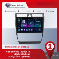 Autoradio Android avec GPS, navigation, lecteur DVD vidéo pour Audi A6 C5 1997 - 2004/S6 2 1999 - 2004/RS6 1 2002 - 2006