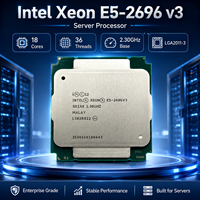 Procesador de Servidor Intel Xeon E5-2696 V3 SR1XK, 18 Núcleos, 36 Subprocesos, 2.3GHz, 45MB de Caché, 145W, LGA2011-3