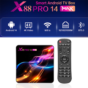 TV Box X88 Pro 14 Max con Android 14.0, Rockchip RK3528, 4GB, 64GB, 8K HD, Smart TV BOX, WIFI6, BT5.0, Set Top Box X88Pro14 - Product Image 3