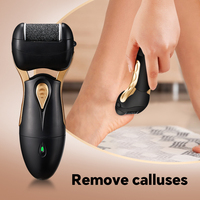 Grattoir à pied électrique à haute efficacité dissolvant de callosités Rechargeable application de voiture plus lisse éliminateur de callosités pour un usage domestique