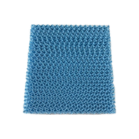 Panneau de refroidissement par évaporation en cellulose noir et marron pour serres, élevages avicoles et lignes de production