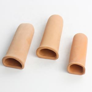 Großhandel Keramik Aquarium Höhle Rechteckige Terrakotta-Rohre Fisch höhle Garnelen Zubehör Umwelt freundliche Topf Dekor - Product Image 4