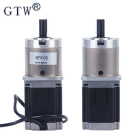 Moteur pas à pas hybride GTW Nema 23 avec boîte de vitesses planétaire, rapport de réduction 1:13, contrôle biphasé DC 24V, couple 5,0 Nm, diamètre d'arbre 8 mm