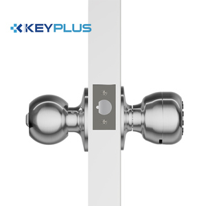 Keyplus Sliver Knob Shape Digital <b>Keypad</b> <b>Locks</b>, Easy Installation Wooden Door Smart Door <b>Lock</b> D-L10P Easy Installation Door <b>Lock</b> - Product Image 2
