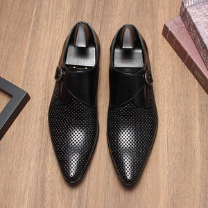 Men's Summer Spring Closed Slip-On Genuine Leather <b>Shoes</b> Soft Comfortable Anti-Slip High Quality Breathable Lightweight Walking - Product Image 1