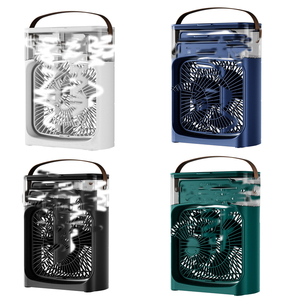 Mini ventilateur de climatisation électrique de ventilateur refroidi par <span class=keywords><strong>air</strong></span> d'<span class=keywords><strong>eau</strong></span> <span class=keywords><strong>portatif</strong></span> avec la veilleuse menée pour l'usage de bureau - Product Image 2