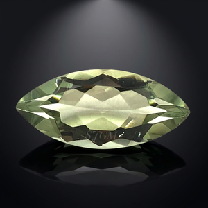 พลอยควอตซ์เจียระไนแบบเหลี่ยมเพชรพลอย3.50X7mm บริสุทธิ์บริสุทธิ์/พลอยอะเมทิสต์สีเขียว - Product Image 4