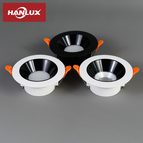 COB Indoor 7W 12W 15W Ceiling Down Light Round Recessed Led Spotlight Downlight