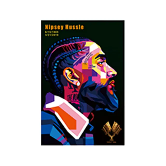 Großhandel Benutzer definierte umwelt freundliche große Größe 40*60cm Nipsey Hussle Messi Ronaldo Sport 3d Flip Motion Lentikular Anime Poster Bild