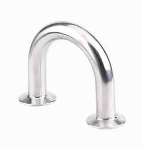 كوع أنبوب ستانلس ستيل مخصص 3 بوصة، درجة غذائية، SS304 SS316، بزاوية 180 درجة على شكل حرف U، أنبوب ستانلس ستيل للعودة - Product Image 2