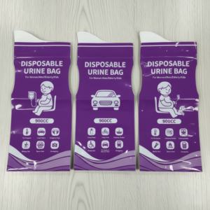 Sac urinoir de voyage unisexe 900 ml, en plastique robuste, gel absorbant, anti-fuite, fabrication sous <span class=keywords><strong>contrat</strong></span> OEM, faible MOQ, assistance experte - Product Image 1