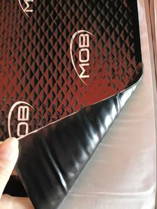 Alfombrilla de Goma Negra para Insonorización de Automóviles, Personalización OEM Directa de Fábrica de Sanzhou, 80 mil (2 mm*46 cm*80 cm), Cobertura Completa del Automóvil, Reducción de Ruido - Product Image 2