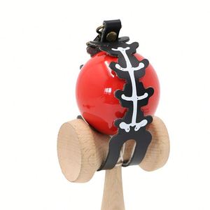 Skeleton Kendama Ball Storage Sleeve with Metal Buckle PU Leather Protective Cover Model Portable Pouch <b>Travel</b> Welcome <b>Gifts</b> - Product Image 4