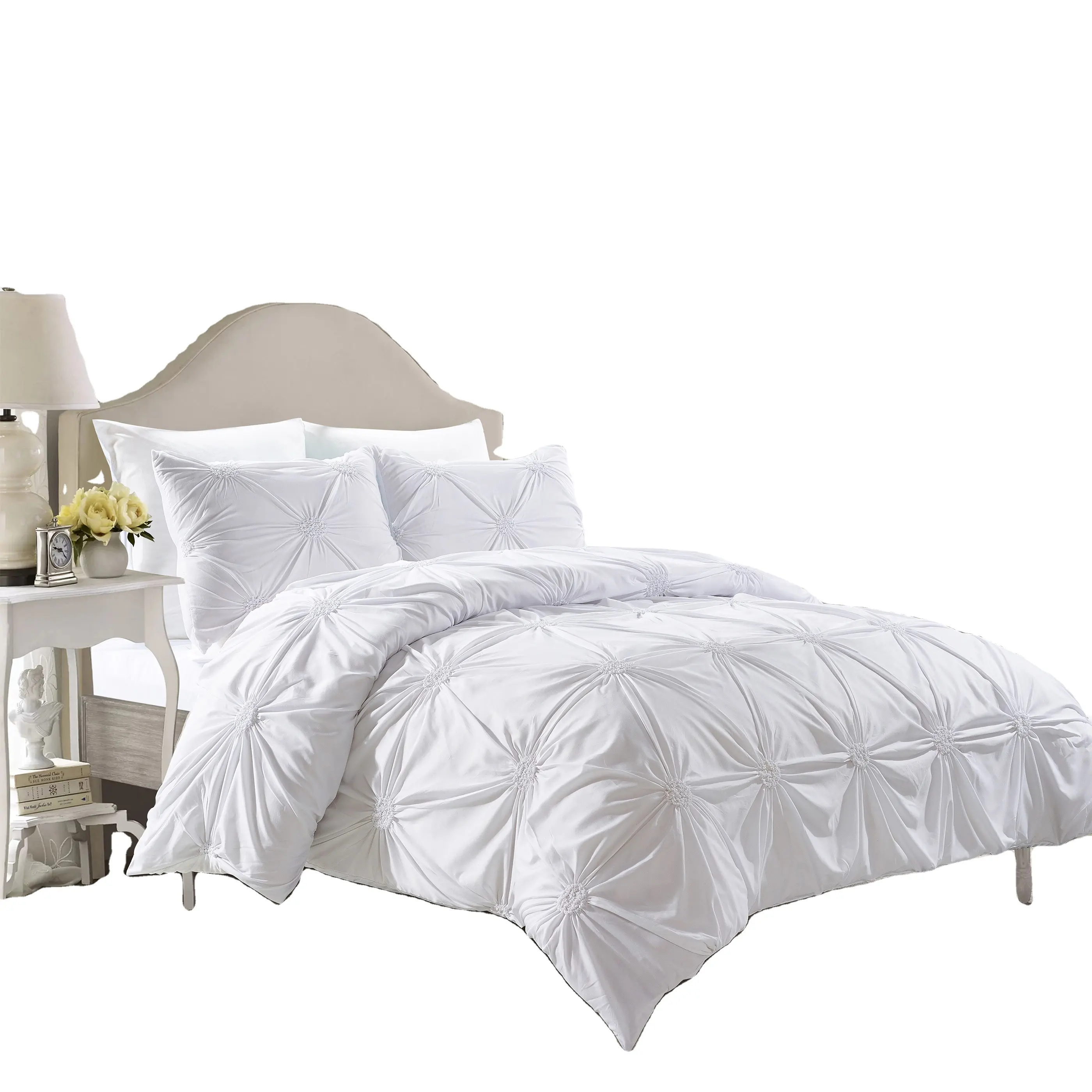 Set biancheria da letto sposa bianca set biancheria da letto lenzuolo da sposa matrimonio lenzuola di lusso set biancheria da letto piumino