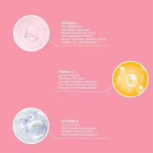 กลูต้าและคอลลาเจน ยาเม็ดต้านริ้วรอย |   ช่วยให้ผิวเรียบเนียนกระจ่างใสและเสริมสร้างสุขภาพภูมิคุ้มกัน - Product Image 5