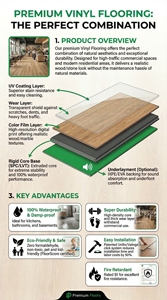 Suelo Vinílico SPC de Lujo con Sistema de Clic Híbrido, Material LVT PVC, Núcleo Rígido, con Espuma Integrada, Moderno, para Interiores - Product Image 6
