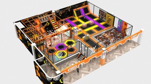 Thiết bị sân chơi trong nhà tương tác với khu vui chơi mềm vui nhộn trẻ em trượt bóng hố cho trung tâm mua sắm thương mại gia đình - Product Image 5