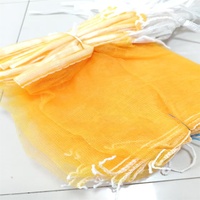 Sac en filet mono-maille PE respirant avec cordon de serrage pour pommes de terre, oignons, agrumes – 25 kg, 50 kg – Vente en gros