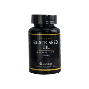 Oem Marke Haar und Haut 60 zählen Black Seed Oil Gummibärchen