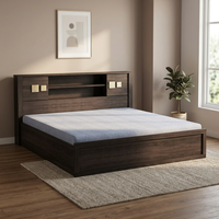 Cabecero de Cama con Almacenamiento, Diseño Contemporáneo, Tablero de Aglomerado/Partículas, Muebles para el Hogar de Alta Calidad, Exportación desde Malasia 2271