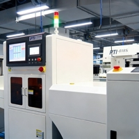 Macchina di Ispezione AOI SMT ad Alta Velocità, Linea di Assemblaggio PCB con Nastro Trasportatore SPI Morel PMP-2000L, Nuova con 1 Anno di Garanzia, Alta Precisione