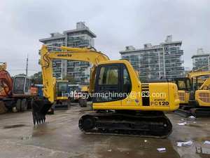 Excavatrices d'occasion Komatsu PC120-8, excavatrices sur chenilles PC120, 12 tonnes, pelle de taille moyenne, moteur d'origine, faible nombre d'heures de fonctionnement, haute puissance - Product Image 4