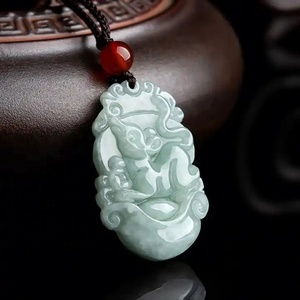 Vente en gros de douze <span class=keywords><strong>horoscope</strong></span> chinois collier de jade pendentif gardien collier de jade - Product Image 4