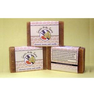 Jabón de leche de cabra casero con impresión personalizada, etiqueta biodegradable privada con logotipo de marca - Product Image 4