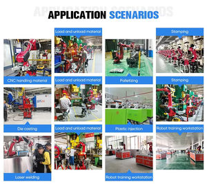 Robot 6 axes Borunte, équipement d'entretien de machines PLC, 1478x452x1429, garantie - Product Image 4