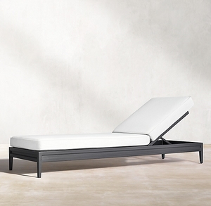 Chaise longue <span class=keywords><strong>de</strong></span> piscine extérieure durable en aluminium pour jardin et extérieur - Product Image 4