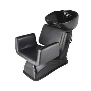 Equipo de peluquería, cama de champú, lavabo, silla de champú, cuenco de cerámica, silla de champú, muebles de salón para peluquería - Product Image 2