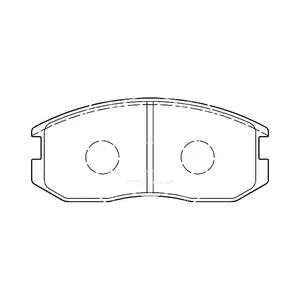 Sdcx Cao Cấp Chất Lượng Hàng Đầu Yếu Tố Đĩa Phanh Pad D535-7417/Fdb759/Gdb1129/Sp1142 Cho Mitsubishi Mirage Saloon Lancer