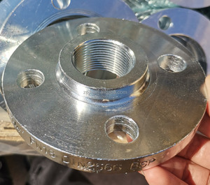 Đen & mạ kẽm BSP <span class=keywords><strong>Threaded</strong></span> screwed Ống mặt bích Sản phẩm chất lượng cao trong các mặt bích thể loại - Product Image 2