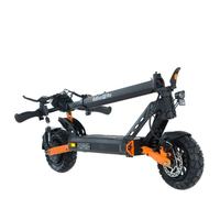 Vente flash : Trottinette électrique pliable 500W avec pneus à vide de 9 pouces, 48V 15.6Ah, autonomie de 65 km, pour G2 Pro DGT avec siège