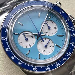 Reloj Mecánico Automático de Lujo para Hombre, Color Azul Medianoche, Personalizado, Deportivo, Cronógrafo, con Reserva de Marcha - Product Image 3