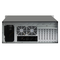 Panneau en aluminium Châssis de montage en rack 19 pouces Boîtier de serveur 4U profondeur courte 350mm