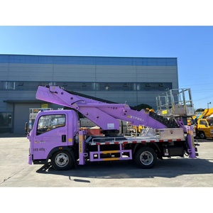 <span class=keywords><strong>Camion</strong></span> <span class=keywords><strong>nacelle</strong></span> élévatrice avec <span class=keywords><strong>grue</strong></span> 33m, plateforme de travail en hauteur hydraulique sur roues, <span class=keywords><strong>nacelle</strong></span> de travail aérienne à vendre - Product Image 6