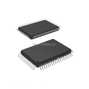 Microcontrolador IC de 16 bits, 16 KB de memoria flash, 64QFP, en existencia, componentes electrónicos TMS320LF2402APGA integrados, 64 BQFP - Product Image 1