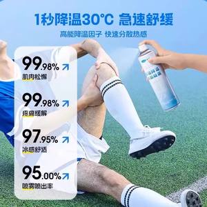 Spray refrescante deportivo Cofoe: Aplicar hielo para aliviar los músculos, esguinces, rodillas y proporcionar un enfriamiento rápido para fútbol, baloncesto y - Product Image 5