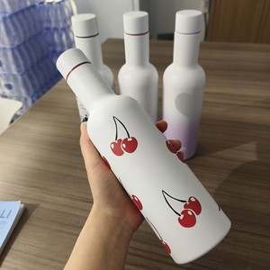 Promotion Chaude <span class=keywords><strong>2026</strong></span> Bouteille à Vin en Acier Inoxydable à Double Paroi Isolée sous Vide de Haute Qualité 500ML Thermos Bouteille Sans BPA Fête - Product Image 6