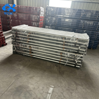 Étai métallique à réglage rapide, réglable en hauteur par broche télescopique, pour coffrage et soutènement, réutilisable pour les travaux de construction en béton