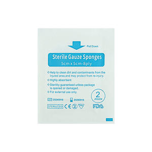 Compresas de Gasa Médica Envasadas Individualmente, Varios Tamaños 5*5cm, Uso Neutro Transfronterizo, Compresas de Gasa Desechables para Apósitos - Product Image 1