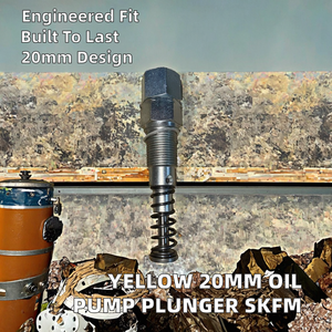 Piston de pompe à huile jaune de 20 mm pour machines de construction, étiquetage SKFM, marque Jestin, garantie de 3 mois - Product Image 2