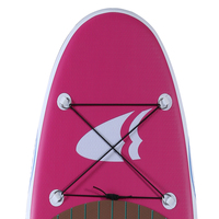 Planche à pagaie gonflable Yaska SF02 (SUP) avec certification CE, garantie de 3 ans, comprenant aileron, pagaie, leash, pompe, portable, 12 kg