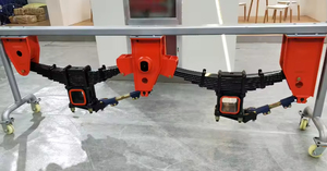 Soportes de Acero Delanteros y Traseros para Suspensión de Semirremolque de Servicio Pesado y Soportes de Eje para Mayor Estabilidad y Soporte de Carga - Product Image 6